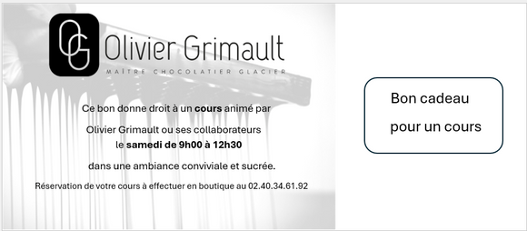 Carte Cadeau pour un cours