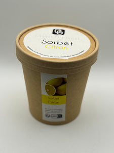 Sorbet citron jaune