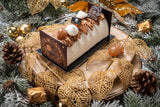Bûche glacée Mont Blanc