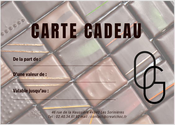 Carte Cadeaux