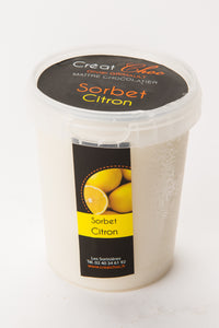 sorbet citron jaune