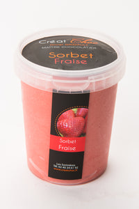 sorbet fraise